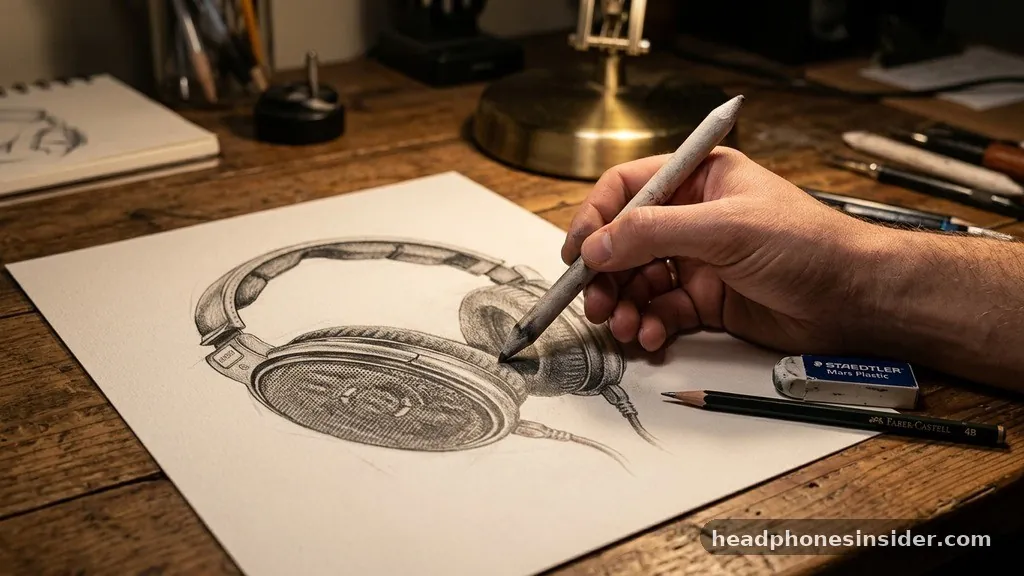 Applying Shading and Texture - how to draw headphones