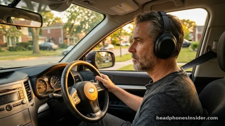 can you wear headphones while driving