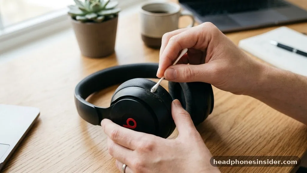Cleaning the Ear Cushions - how to clean beats headphones