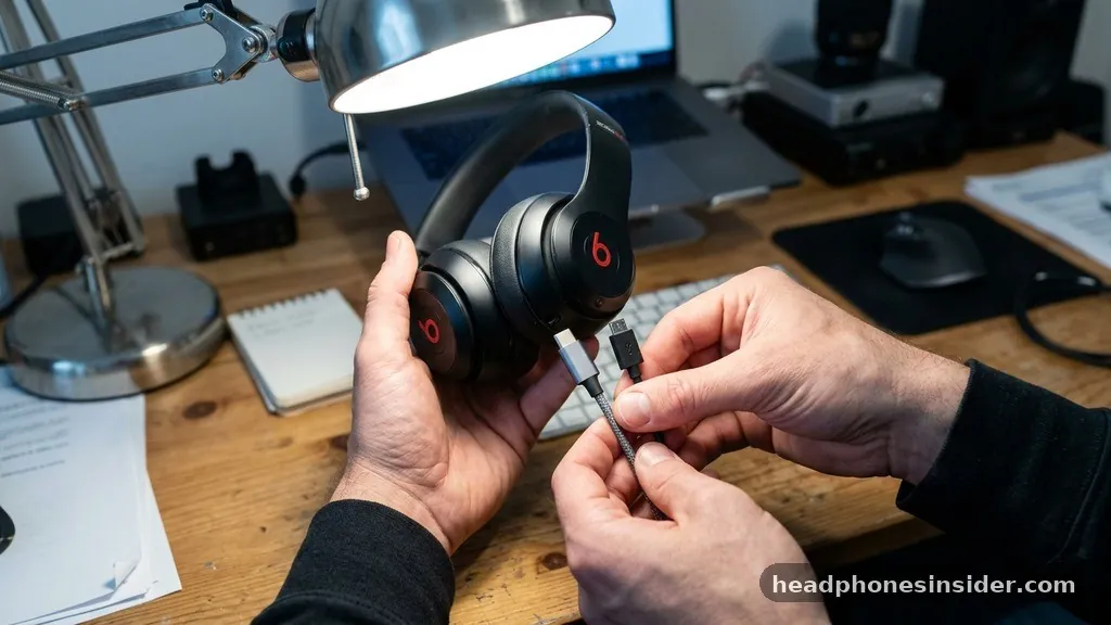 how to charge beats headphones