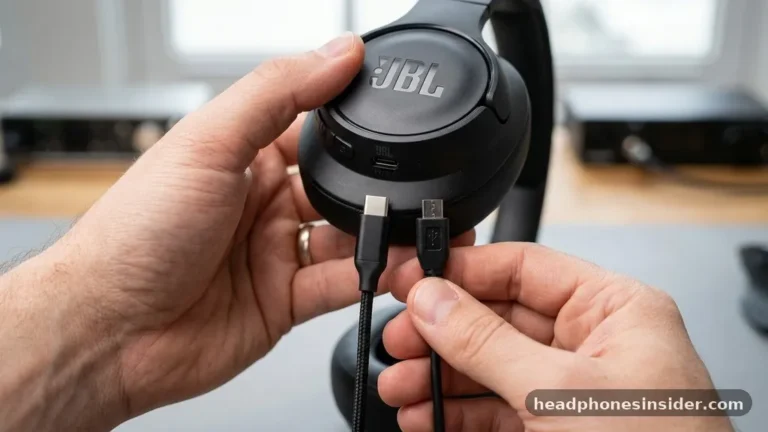 how to charge jbl headphones