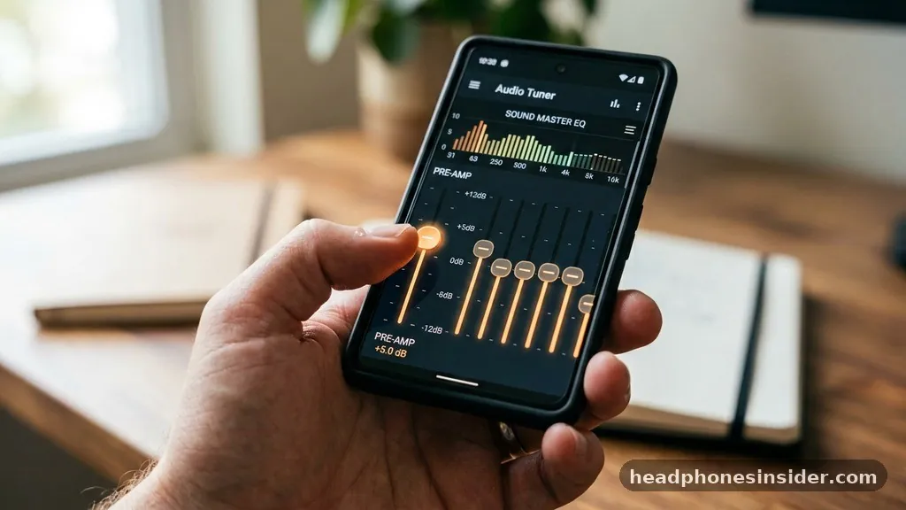 Utilizing Third-Party Equalizer Apps - how to make headphones louder