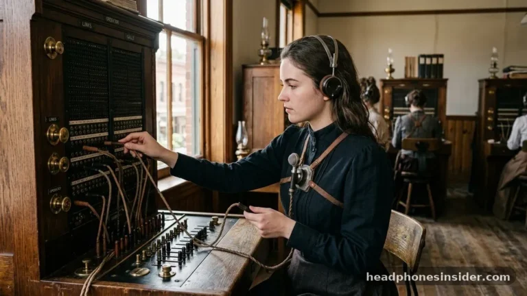 who invented headphones